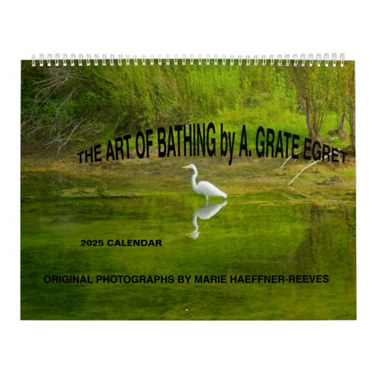 KALENDER 2025: DE KUNST VAN HET BADEN - A.GRATE EG (Hoes)