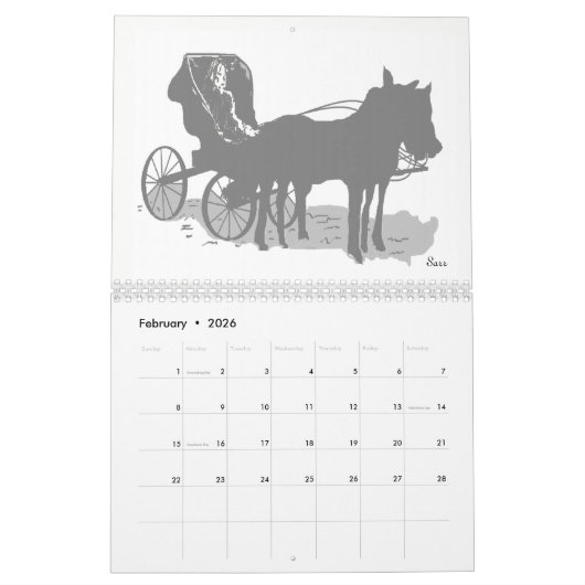 Kalender 2025 Dieren door Sarr (Feb 2026)