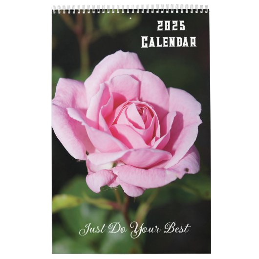 Kalender 2025 Doe gewoon je beste bloemen (Hoes)