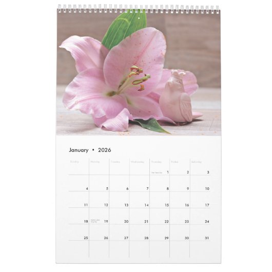 Kalender 2025 Doe gewoon je beste bloemen (Jan 2026)