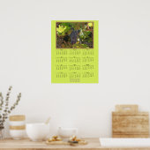 Kalender - 2025 Druiven aan de wijnstok Poster (Keuken)