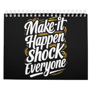 Kalender 2025 Fusion of Art, citaat motivatie