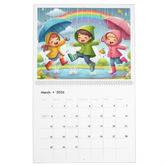 Kalender 2025 - Happy school (Mar 2026)