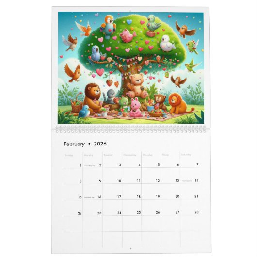 Kalender 2025 - Happy school (Feb 2026)