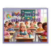 Kalender 2025 - Happy school (Hoes)