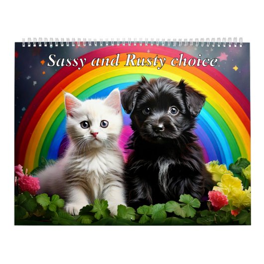 Kalender 2025, hond & kat (Hoes)