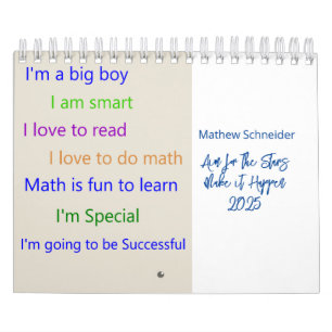 Kalender 2025 Ik ben een grote jongen succesvol