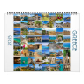 Kalender 2025 jaar met foto van Griekenland Kalend (Hoes)