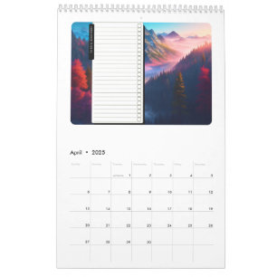 Kalender 2025 Kaarten & Bergen