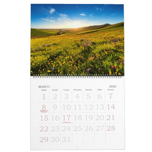 Kalender 2025 Landschap (Mar 2026)