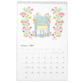Kalender 2025 / Medium 17 "h x 11" w / Enkele pagi (Jan 2027)