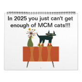 Kalender 2025 met MCM Cats (Hoes)