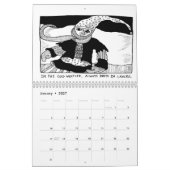 Kalender 2025 met originele kunst. (Jan 2027)