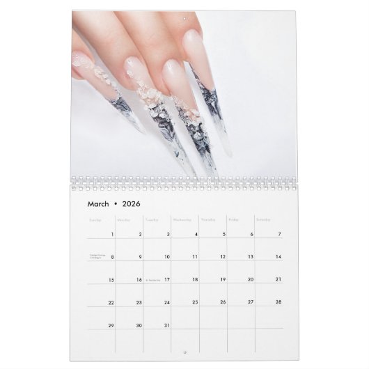 Kalender 2025 Nails Beauty (Mar 2026)