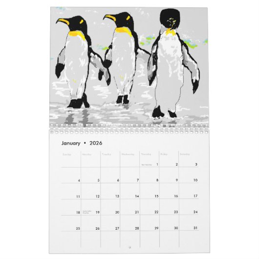 Kalender 2025: nieuw begin (Jan 2026)