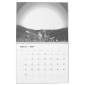 Kalender 2025 Nieuwjaar ontwerpstijl (Feb 2027)