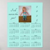 Kalender 2025 - Oefenbelofte Poster (Voorkant)