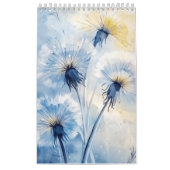 Kalender 2025 Paardenbloem achtergrond (Hoes)