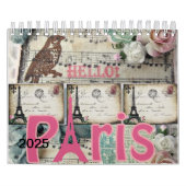 Kalender 2025 Parijs, Frankrijk (Hoes)