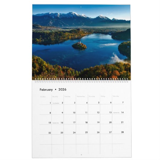 Kalender 2025 Slovenië (Feb 2026)