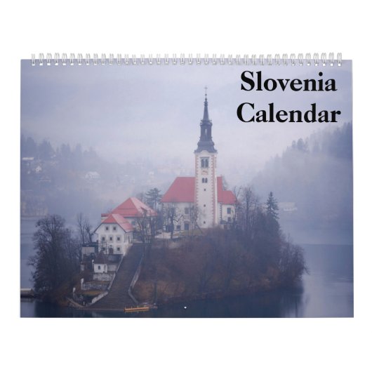 Kalender 2025 Slovenië (Hoes)