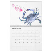 Kalender 2025 Tropische Aquarel Kunstkalenders (Feb 2026)