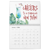 Kalender 2025 Tropische Aquarel Kunstkalenders (Jan 2026)