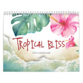 Kalender 2025 Tropische Waterverf Kunstkalenders (Hoes)
