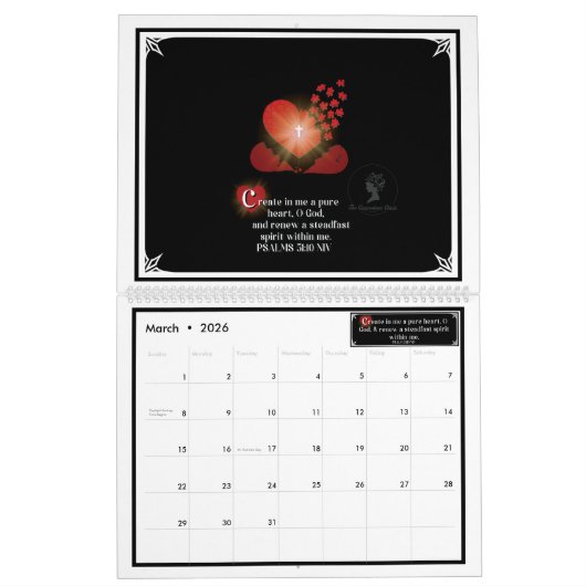 Kalender 2025 voor contemplatie (Mar 2026)