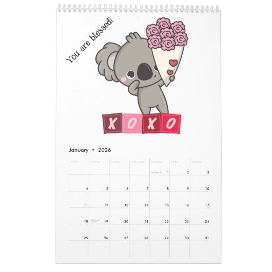 Kalender 2026 (Jan 2026)