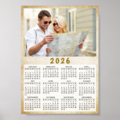 Kalender 2026 Aangepaste foto Poster (Voorkant)