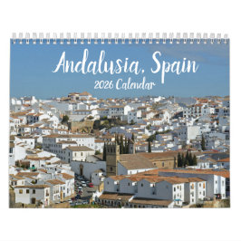 Kalender 2026 Andalusië Spanje