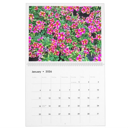 KALENDER 2026/"BLOEMEN" (Jan 2026)