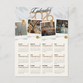 Kalender 2026 briefkaart