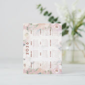 Kalender 2026 briefkaart (Staand voorkant)