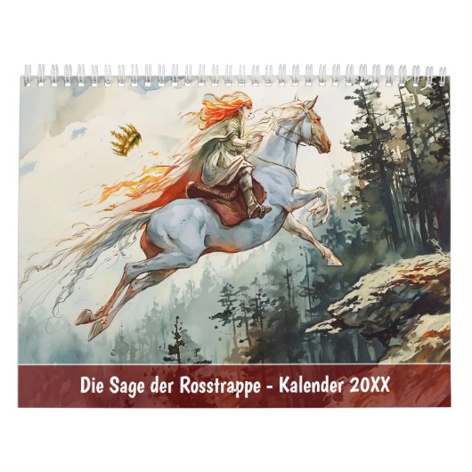 Kalender 2026 – Die Sage der Rosstrappe (Hoes)