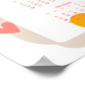 Kalender 2026 Familie Foto Poster 45x60 cm (Hoek)