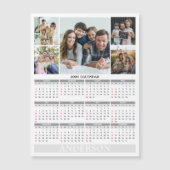 Kalender 2026 - Familiefoto's Magneet Kaart (Voorkant)