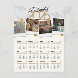 Kalender 2026 feestdagenkaart