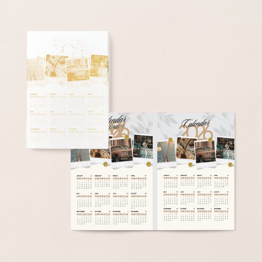 Kalender 2026 folie kaarten (Display)