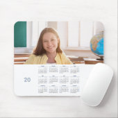 Kalender 2026 met aangepaste foto muismat (Met muis)