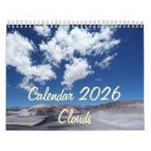 Kalender 2026 Met Feestdagen - Wolken (Hoes)