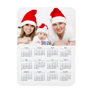 Kalender 2026 met foto magneet