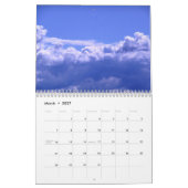 Kalender 2026 met wolken (Mar 2027)