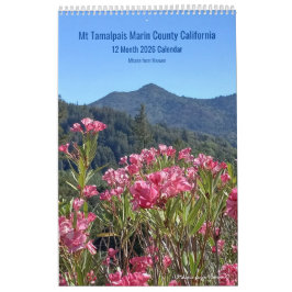 Kalender 2026 Mt Tamalpais Marin Californië