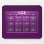 Kalender 2026 muismat (Voorkant)