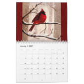 Kalender 2026 olieverfschilderijen (Jan 2027)