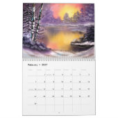 Kalender 2026 olieverfschilderijen (Feb 2027)