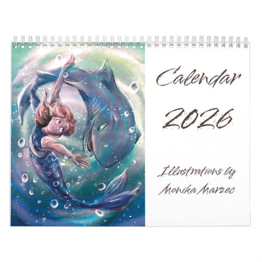 Kalender 2026 “Play” van Monika Marzec (Hoes)