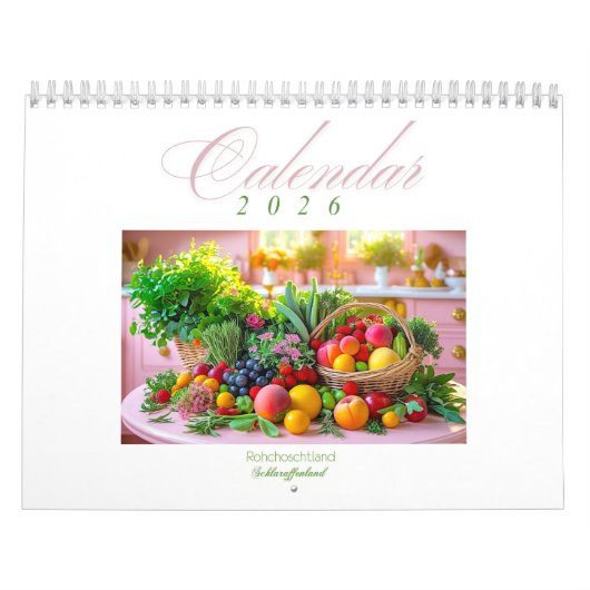 Kalender 2026 - Rohchoschtland Schlaraffenland (Hoes)